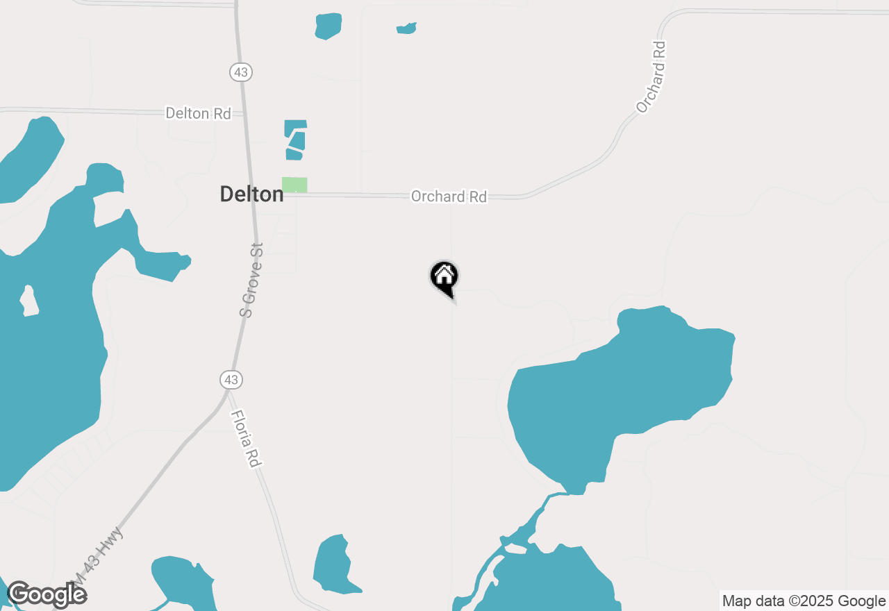 Map of 10832 Pleasant Lake Road, Delton, MI 49046