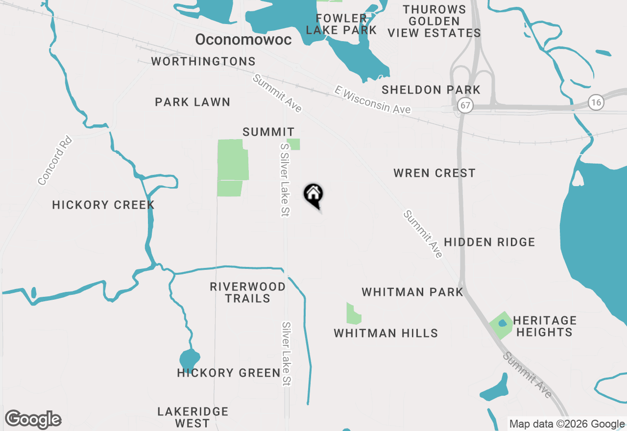 Map of 944 Glencoe Ln, Oconomowoc, WI 53066
