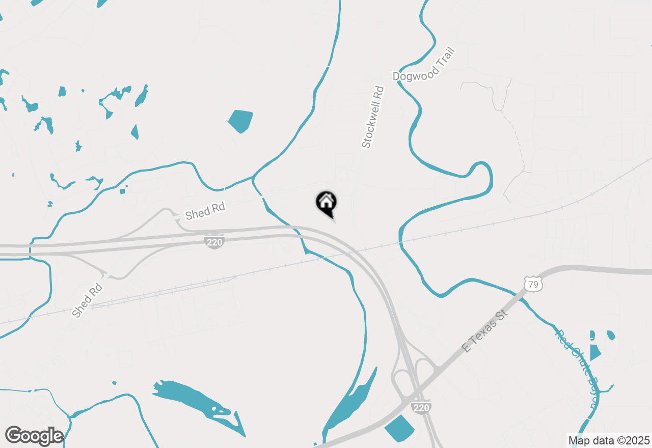 Map of 6000 Summerville Lane, Bossier City, LA 71111