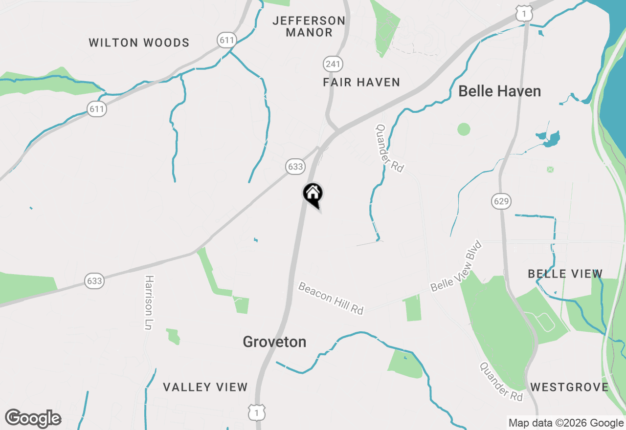 Map of 6425 Richmond Highway #301, Alexandria, VA 22306