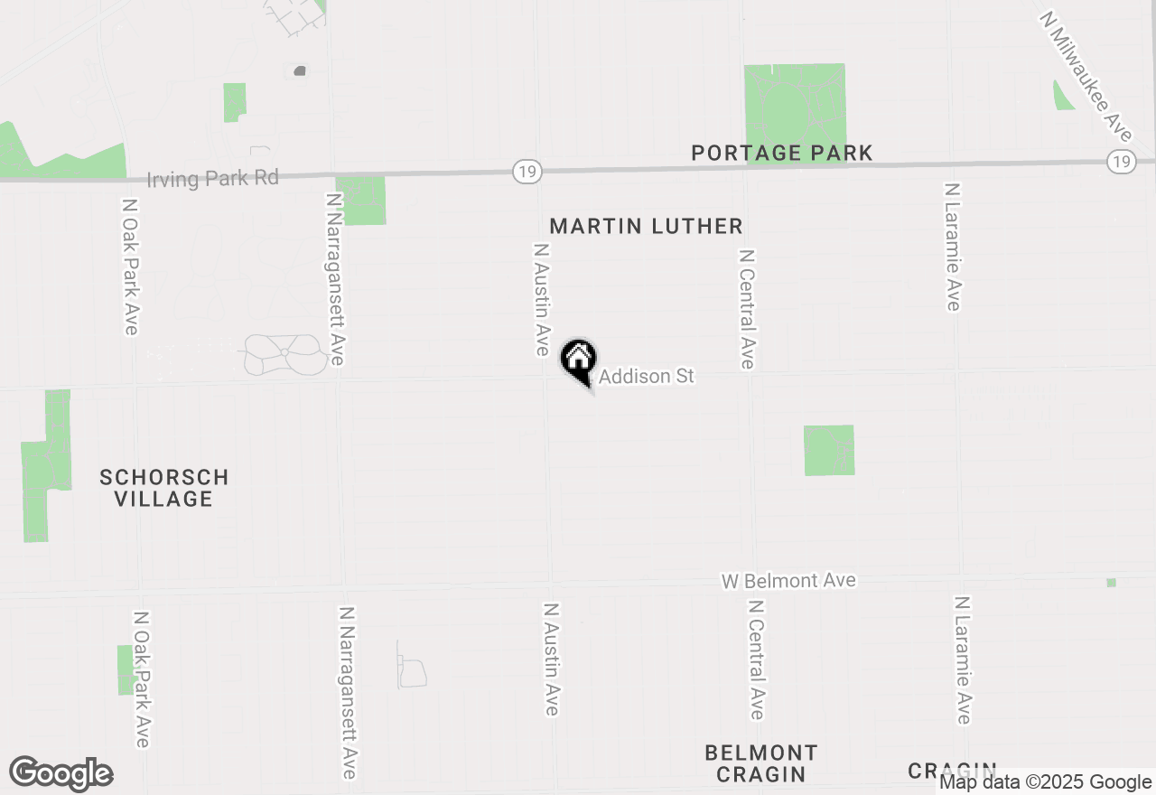 Map of 5918 W Eddy Street, Chicago, IL 60634