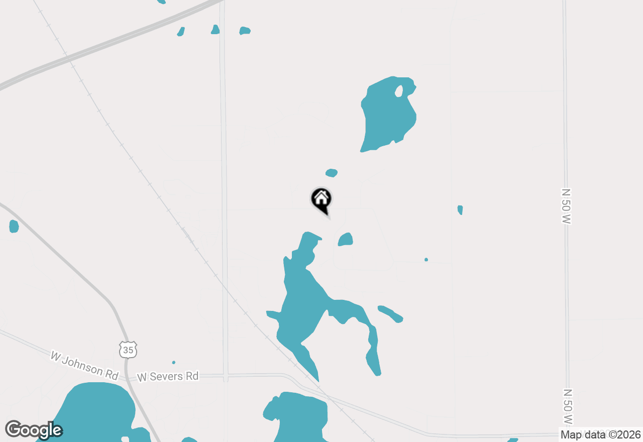 Map of 1686 W 300 N, La Porte, IN 46350