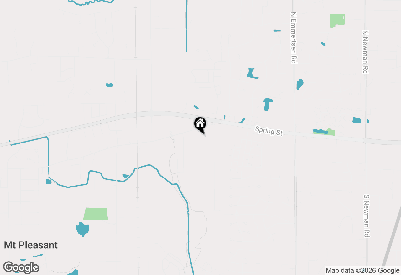 Map of 7105 Old Spring St, Mount Pleasant, WI 53406