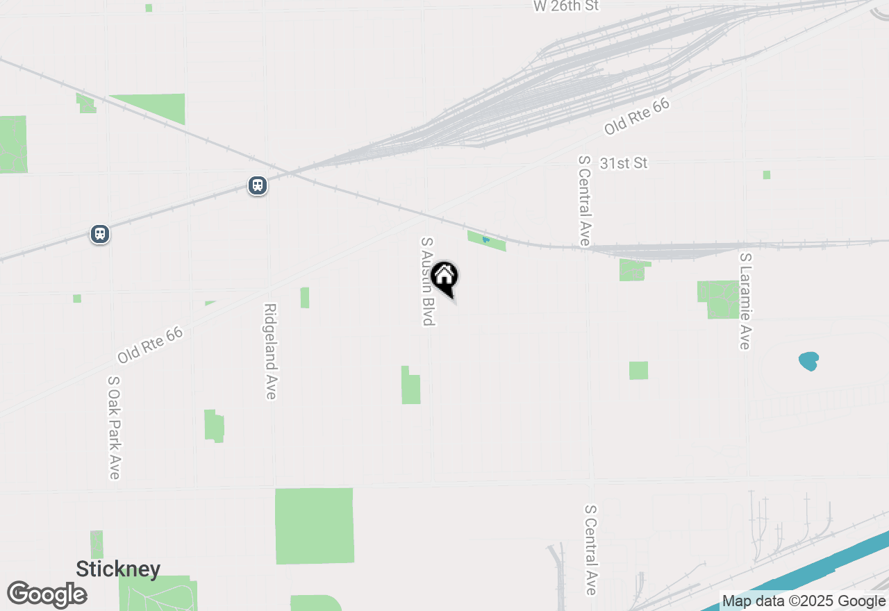 Map of 3424 S 59th Court, Cicero, IL 60804