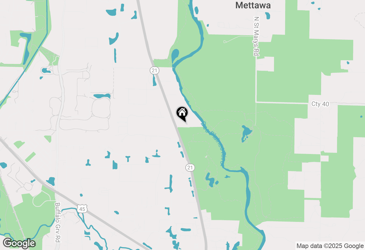 Map of 425 N Benjamin Drive #205, Vernon Hills, IL 60061