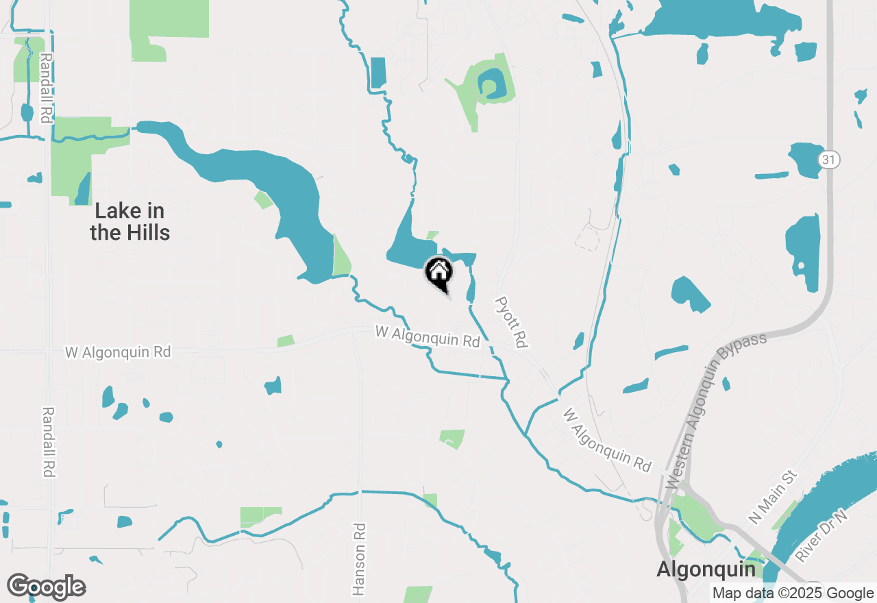 Map of 298 Apache Trail, Lake In The Hills, IL 60156