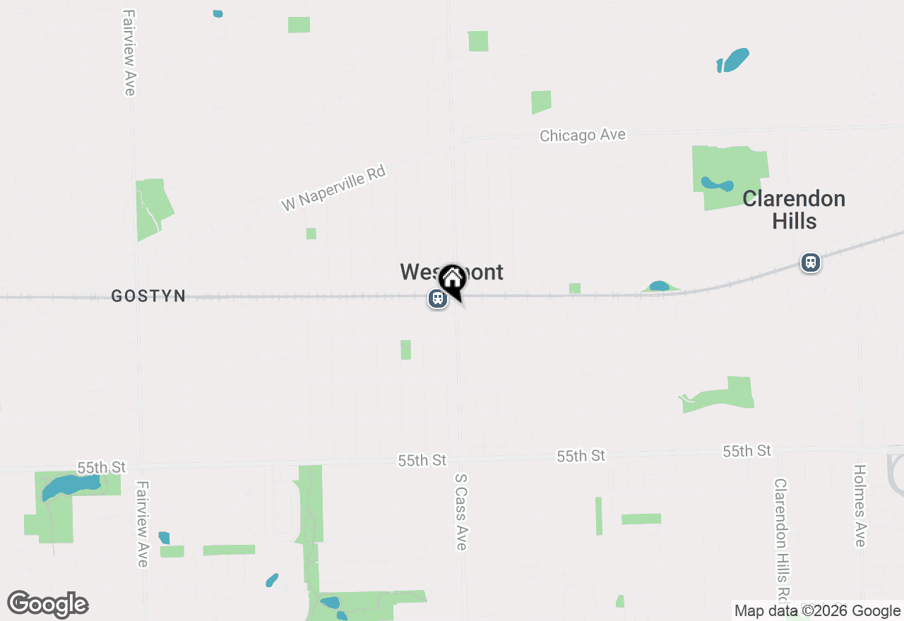 Map of 1 W Quincy Street #304, Westmont, IL 60559
