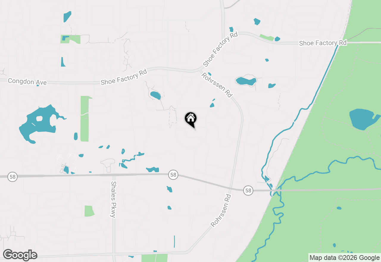 Map of 5791 Providence Drive, Hoffman Estates, IL 60192
