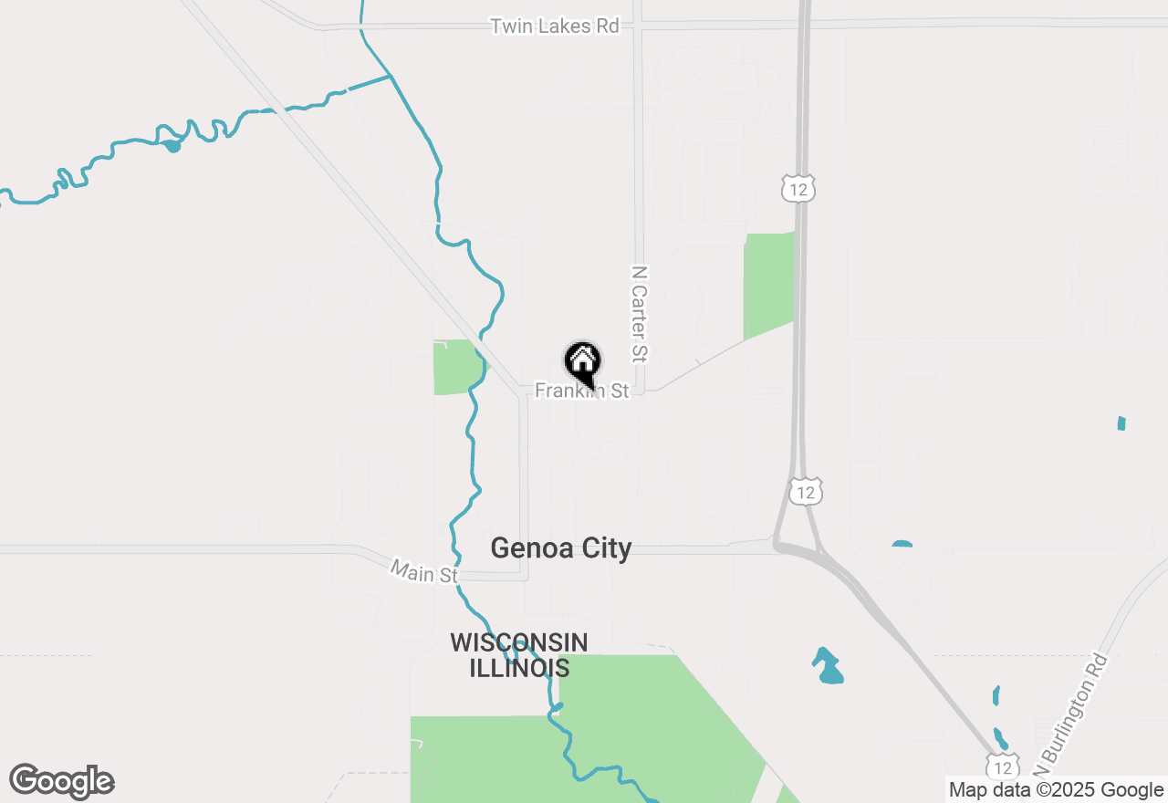 Map of 554 Wisconsin St, Genoa City, WI 53128