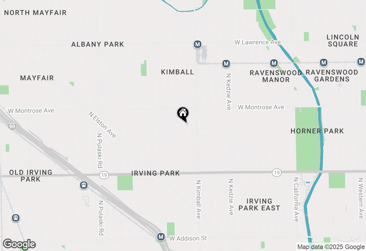 Map of 4257 N St Louis Avenue, Chicago, IL 60618