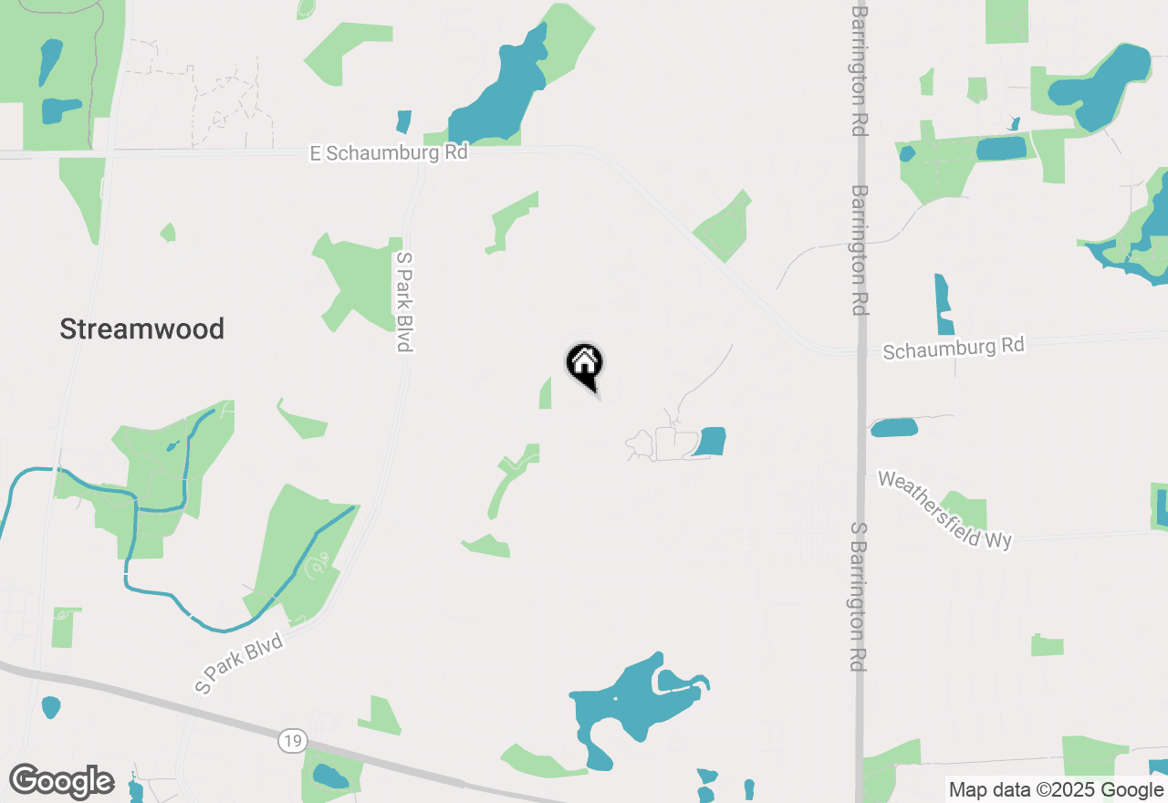 Map of 4 Aspen Court, Streamwood, IL 60107