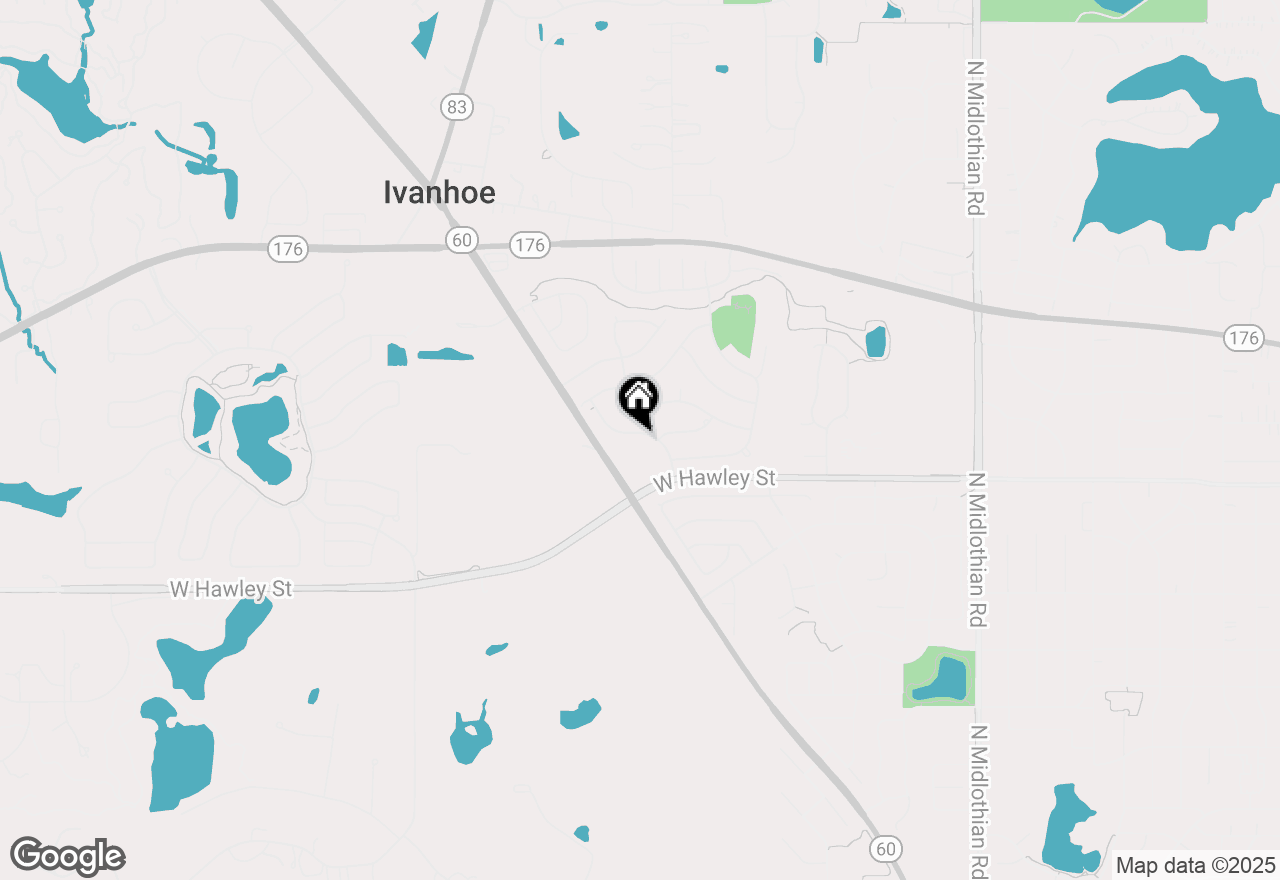 Map of 442 Kings Way, Mundelein, IL 60060