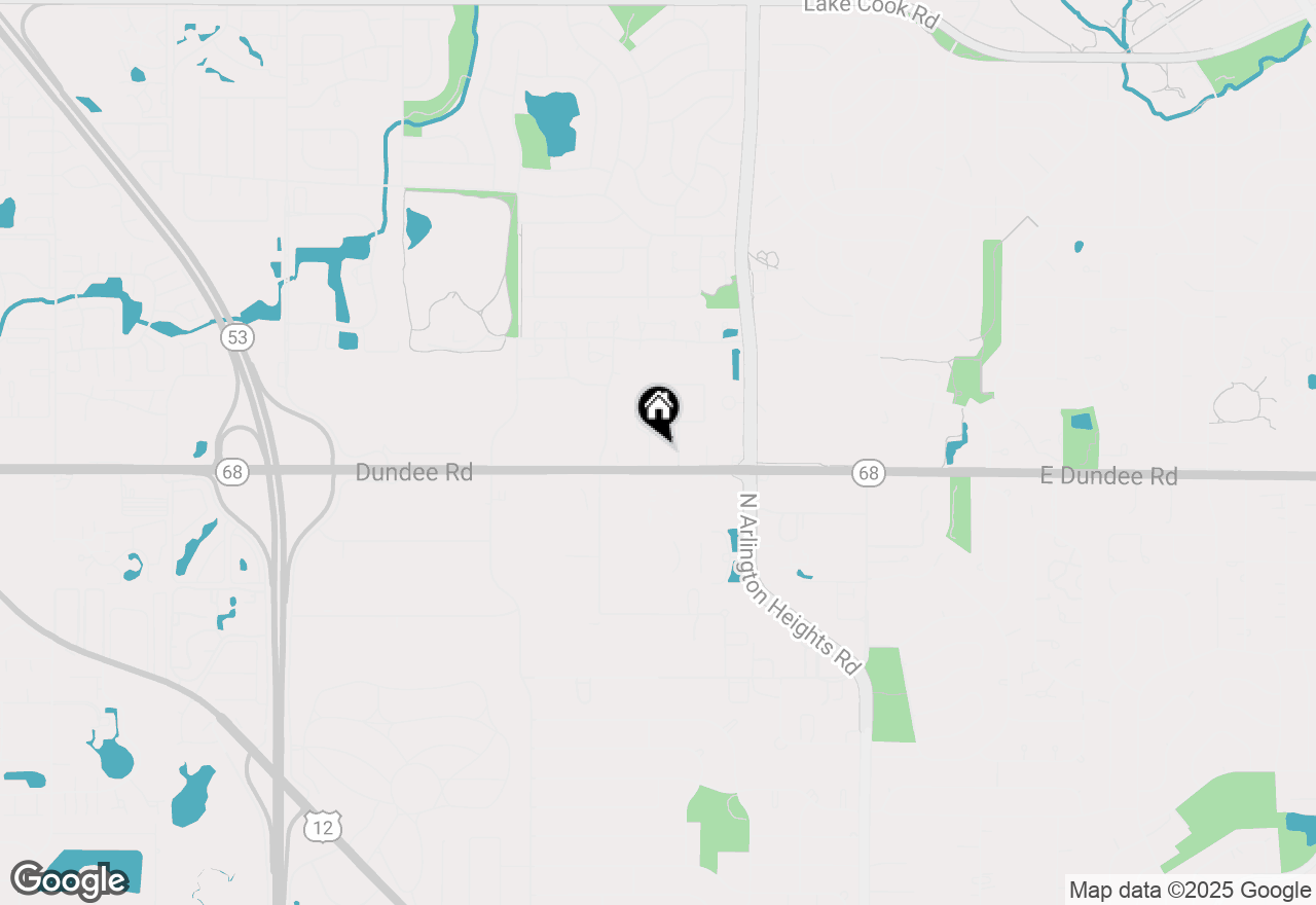 Map of 879 Trace Drive #106, Buffalo Grove, IL 60089