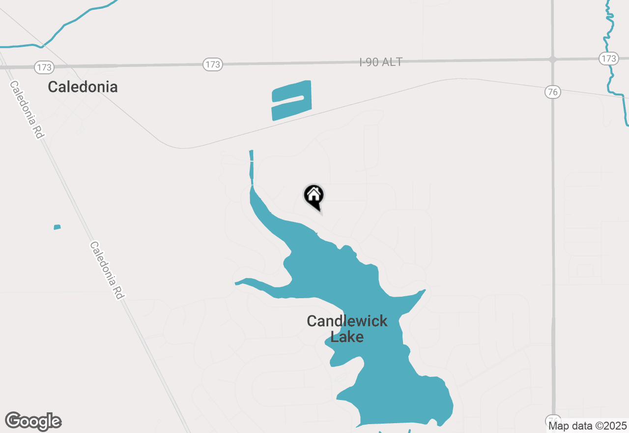 Map of 915 Candlewick Drive, Poplar Grove, IL 61065