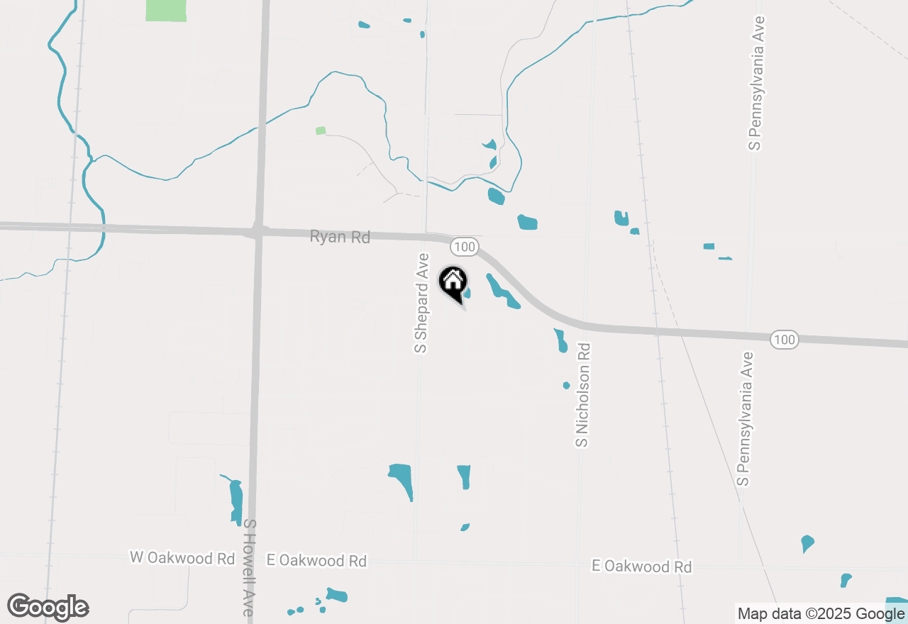 Map of 921 E Prairie View Dr, Oak Creek, WI 53154