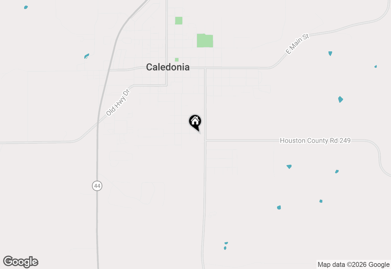 Map of 418 Monroe St E, Caledonia, MN 55921