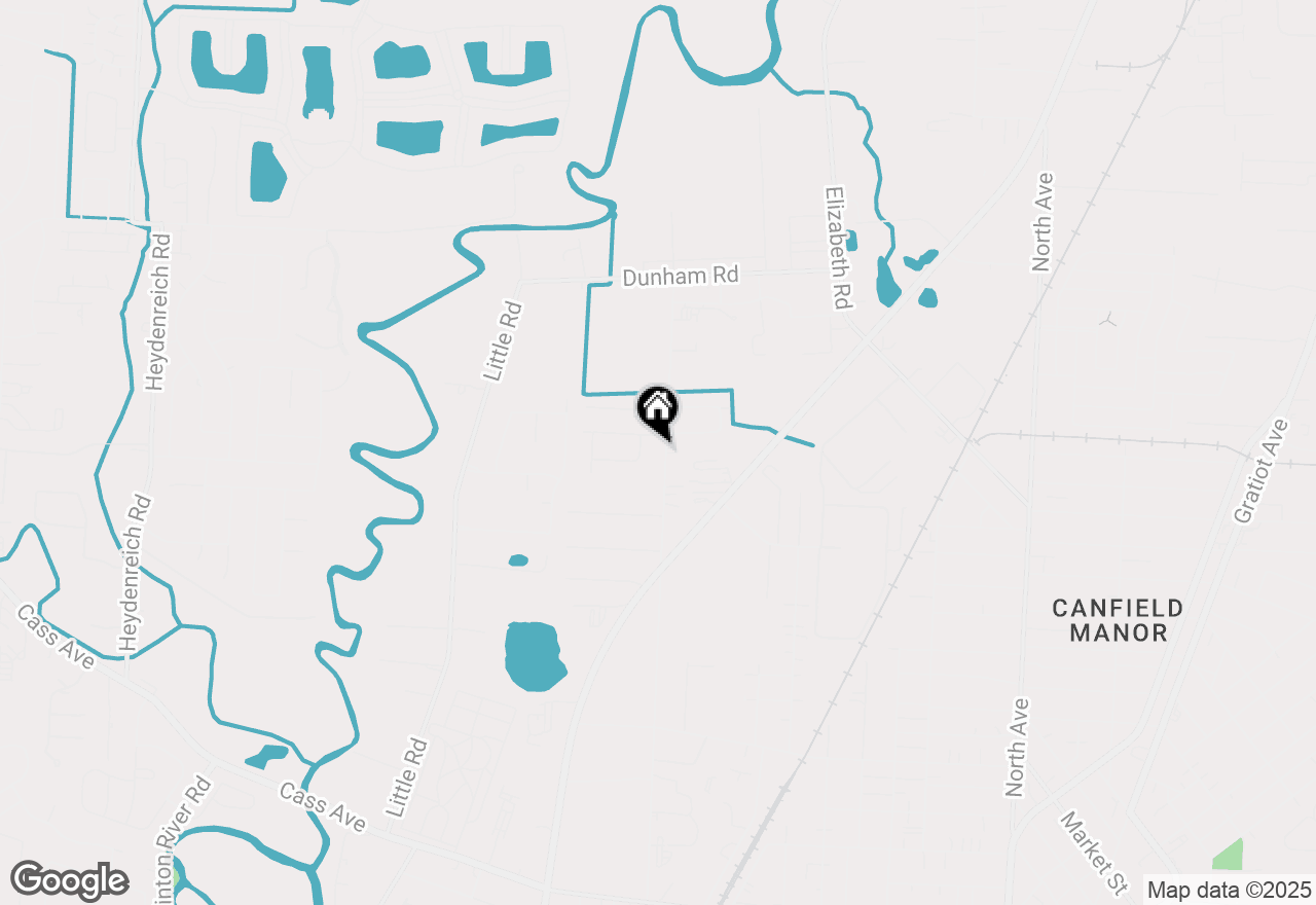 Map of 291 N Rose Street, Mt Clemens, MI 48043