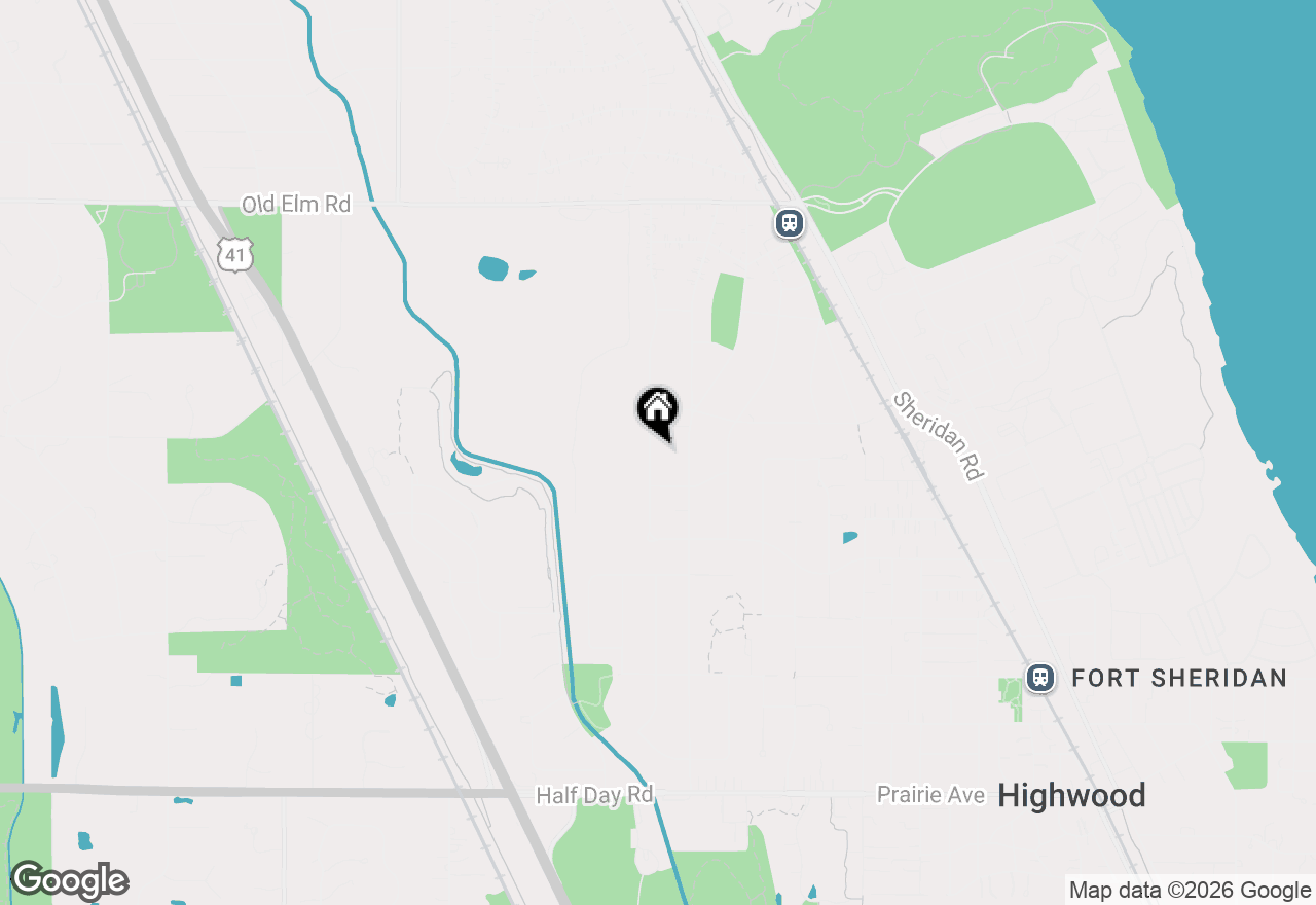 Map of 3175 University Avenue, Highland Park, IL 60035