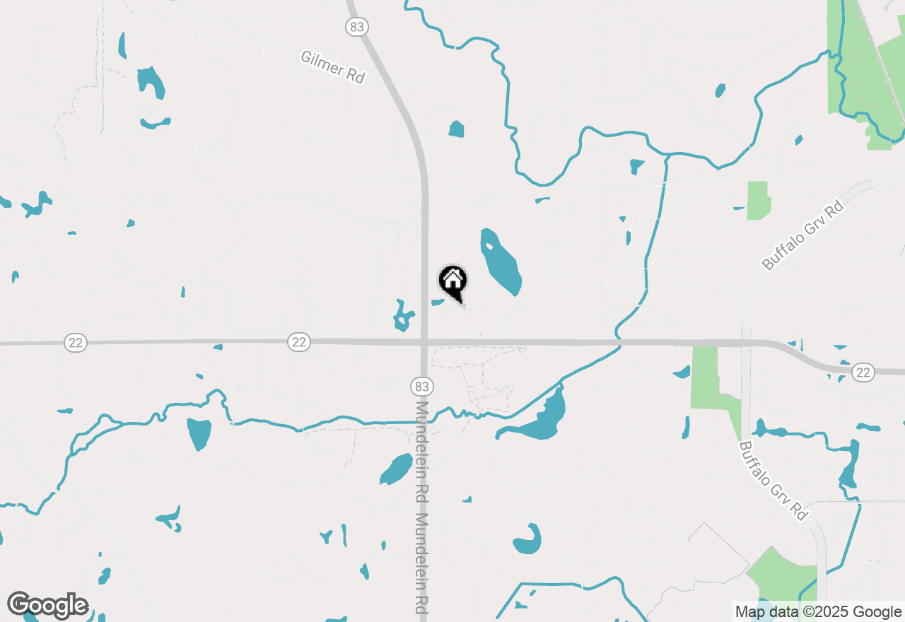 Map of 5409 Promontory Lane, Long Grove, IL 60047