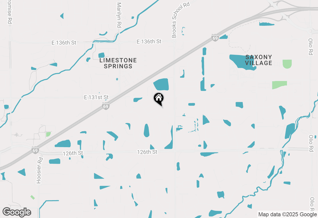 Map of 12389 Titans Drive, Fishers, IN 46037