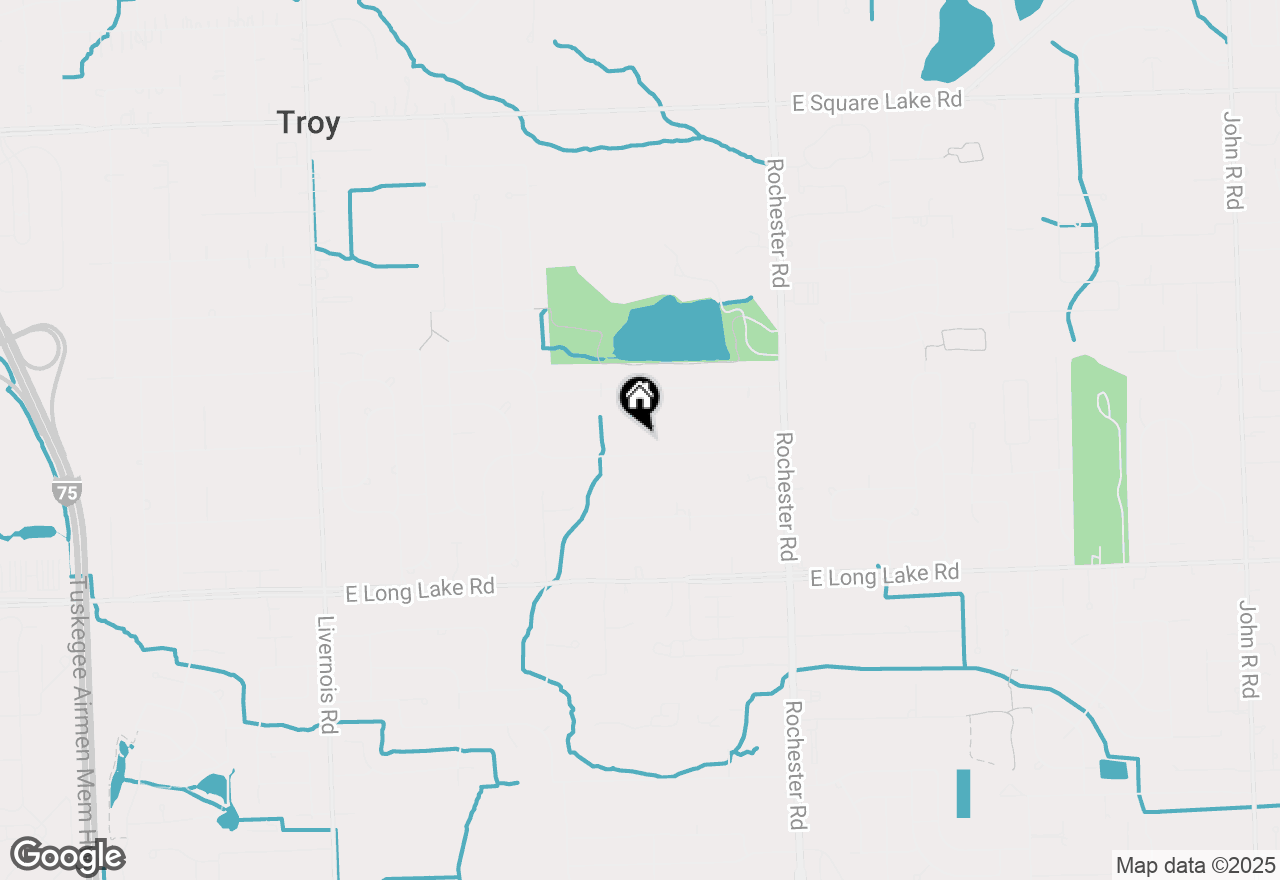 Map of 685 Trinway Drive, Troy, MI 48085