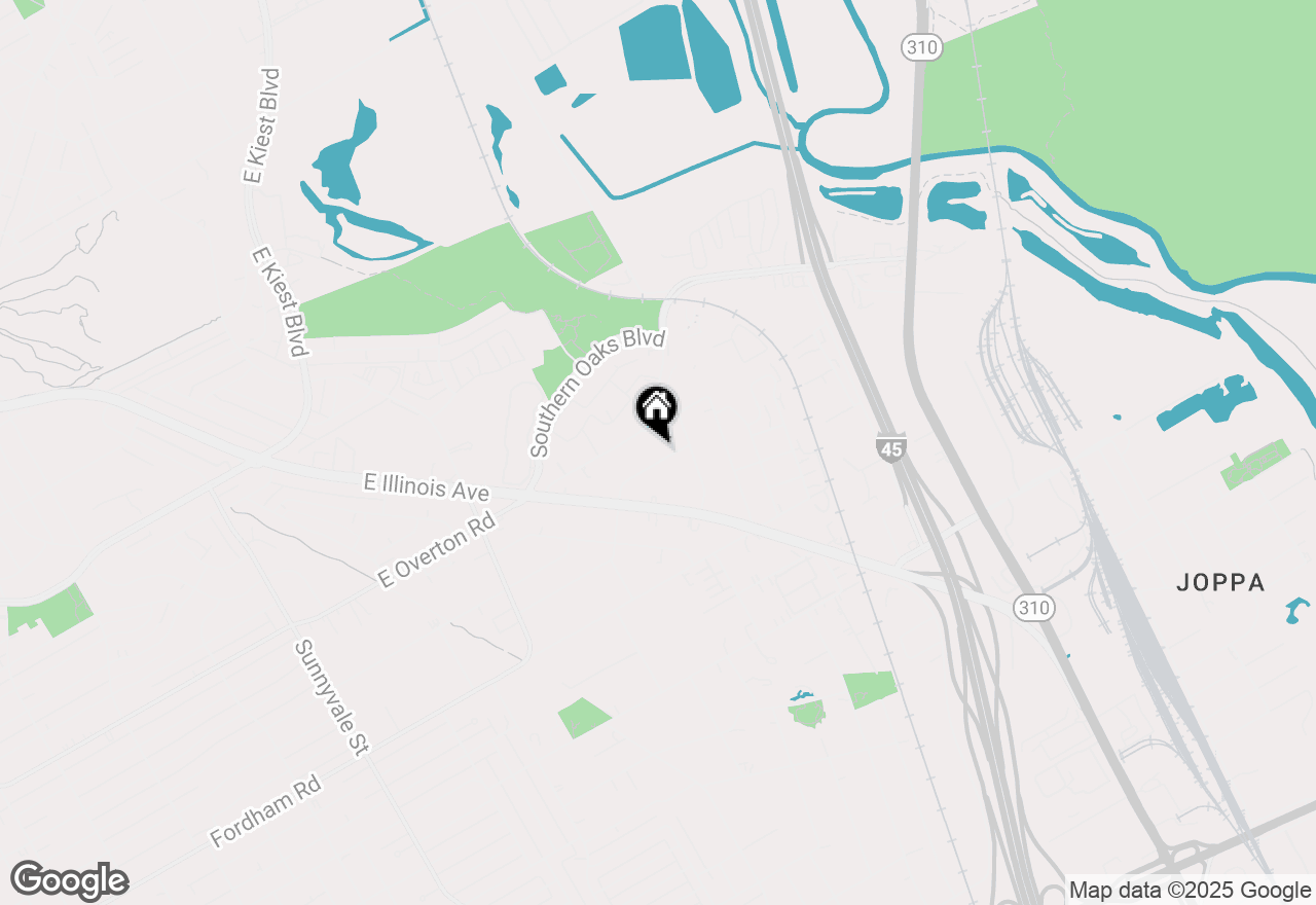 Map of 3411 Beauchamp Avenue, Dallas, TX 75216