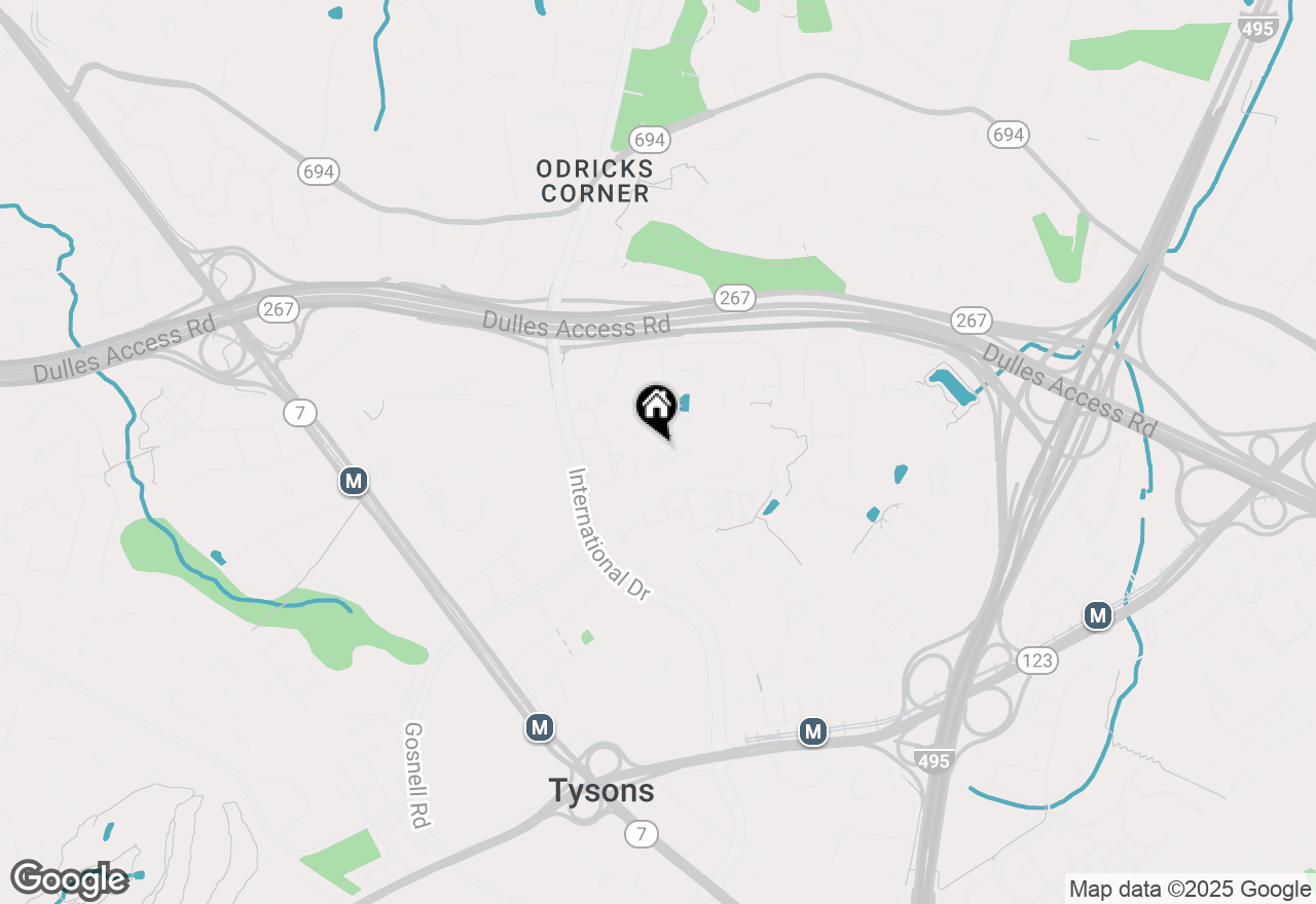 Map of 8220 Crestwood Heights #808, Mclean, VA 22102