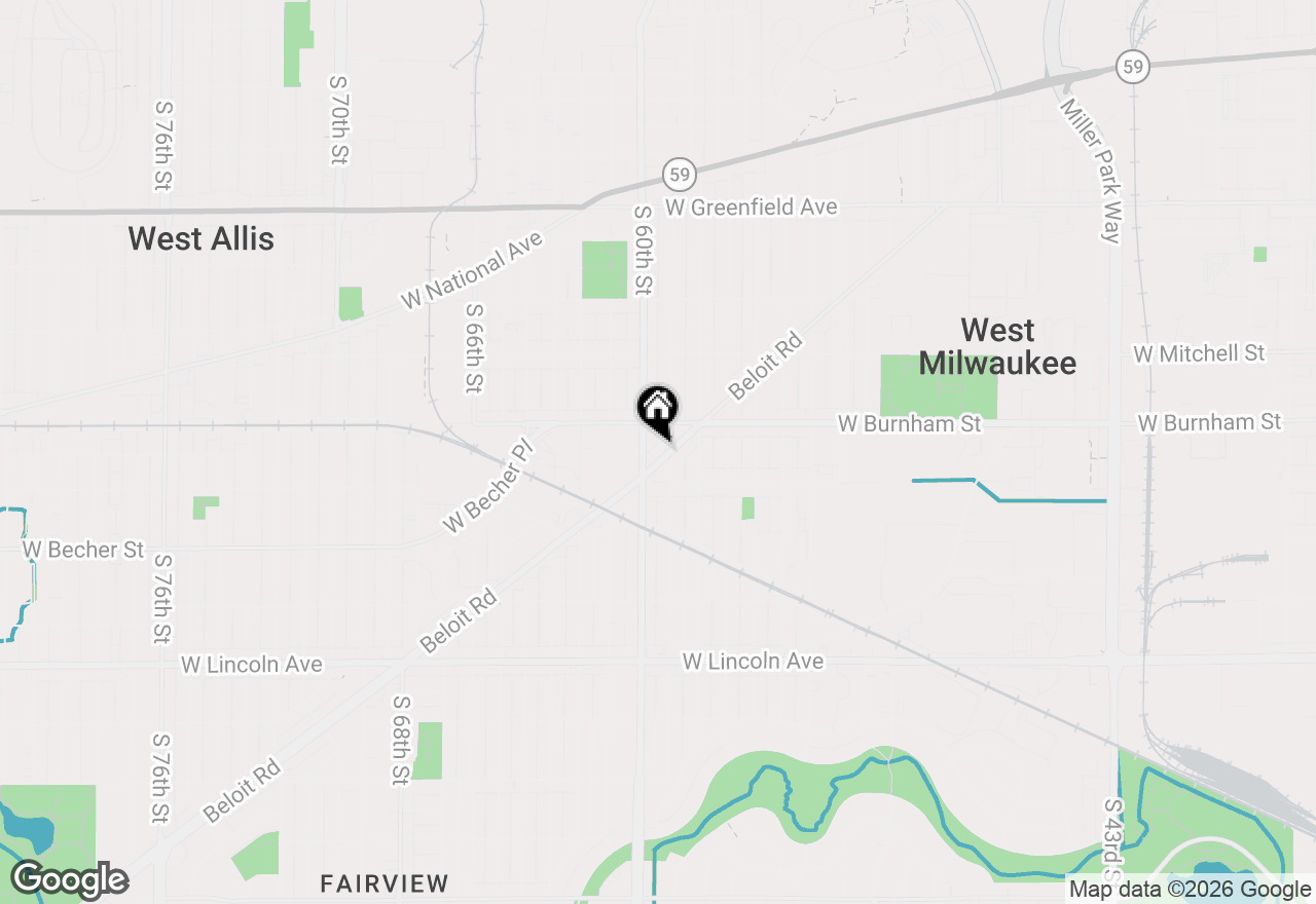 Map of 5912 W Beloit Rd #5914, West Allis, WI 53219