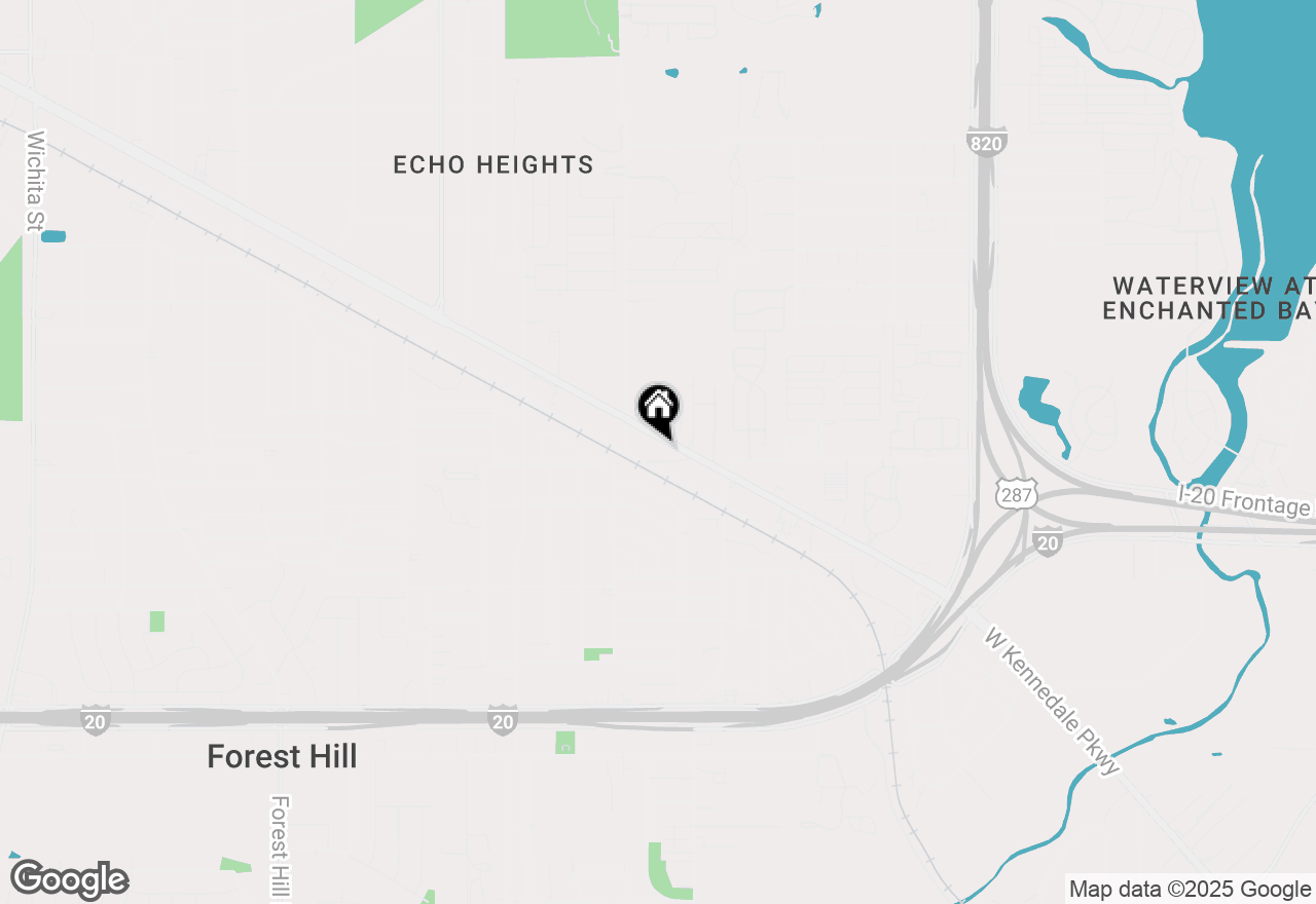 Map of 4730 Mansfield Highway, Forest Hill, TX 76119