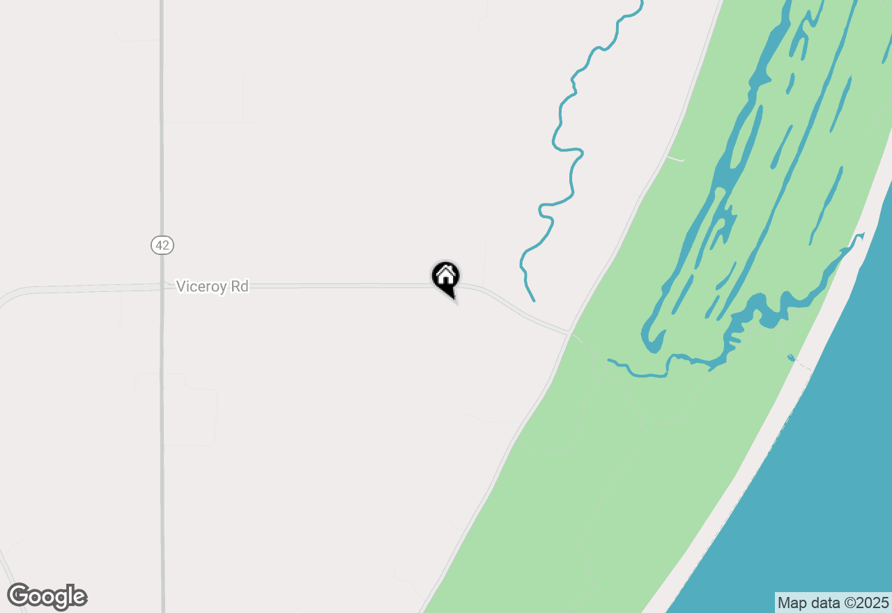 Map of 6704 Viceroy Rd, Two Rivers, WI 54241