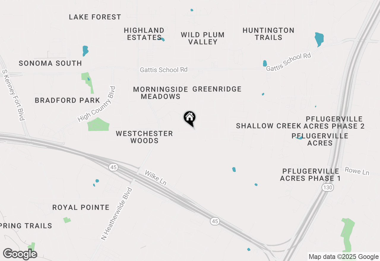 Map of 19624 Cheyenne Valley Dr, Round Rock, TX 78664