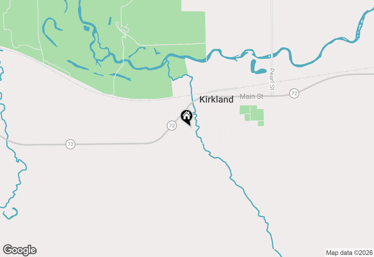 Map of 712 Prospect Avenue, Kirkland, IL 60146