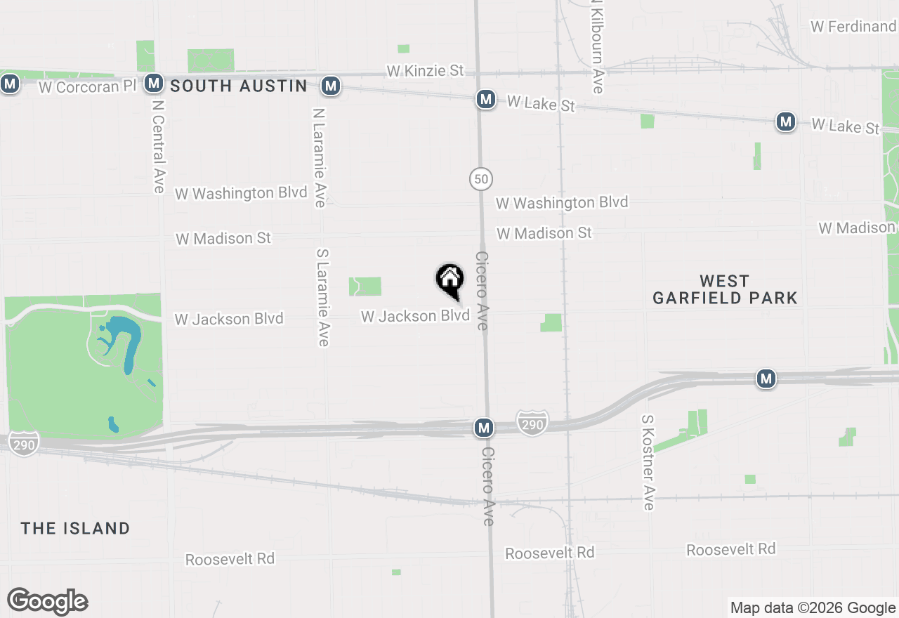 Map of 4856 W Jackson Boulevard, Chicago, IL 60644