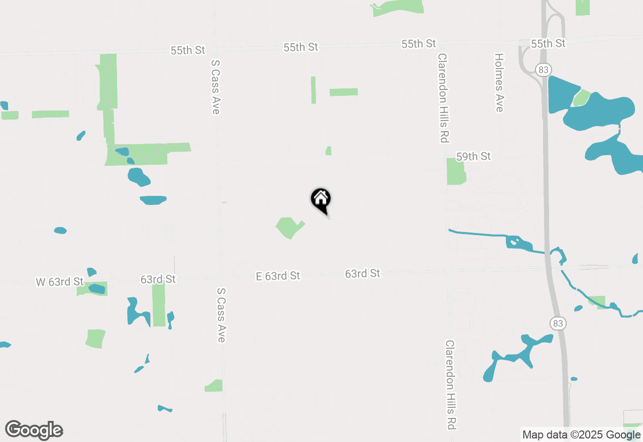 Map of 313 Deming Place, Westmont, IL 60559