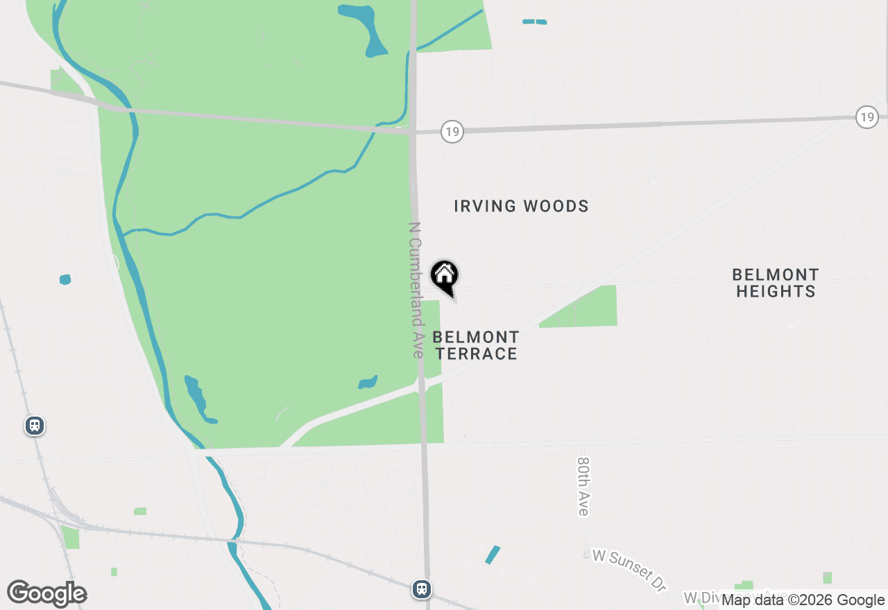 Map of 3541 N Pontiac Avenue, Chicago, IL 60634