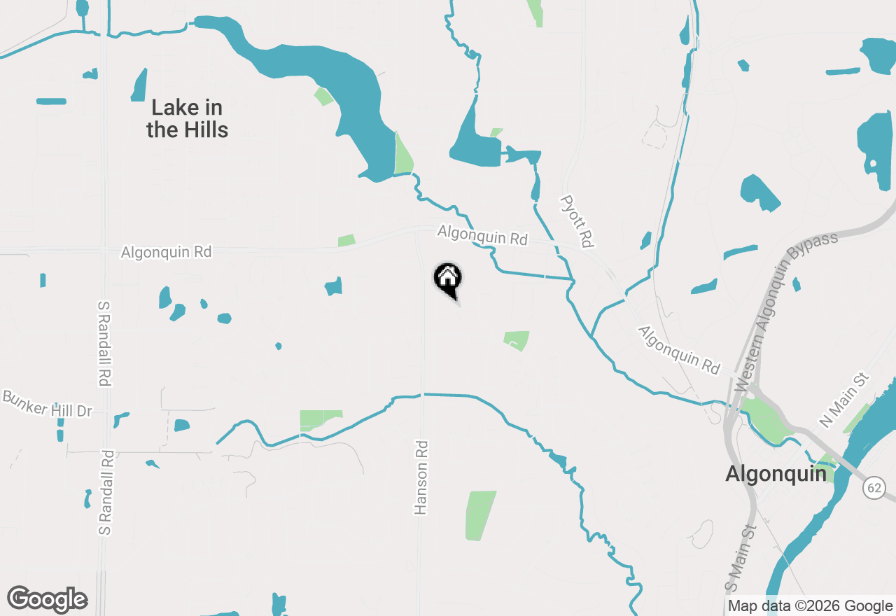 Map of 1410 Essex Street, Algonquin, IL 60102