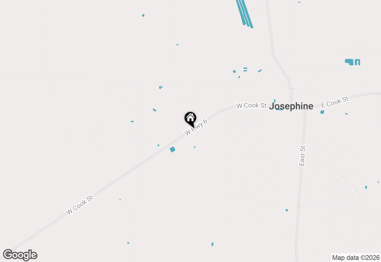 Map of TBD W Cook Street, Josephine, TX 75173