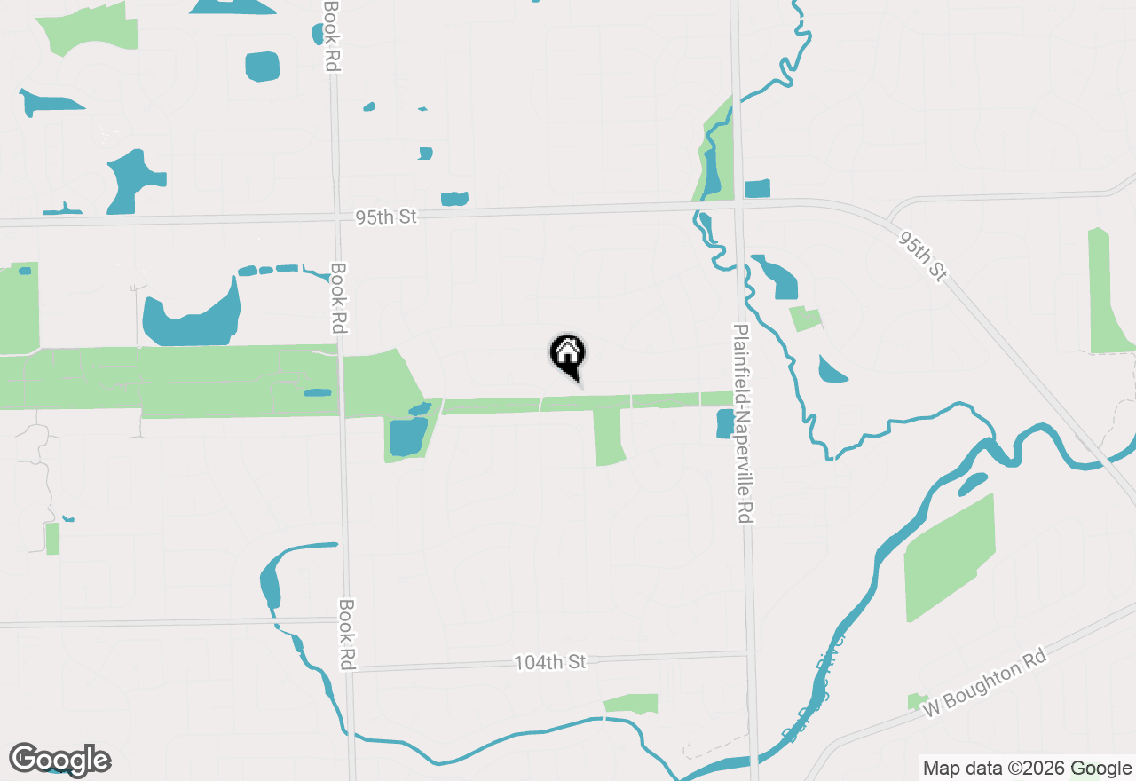 Map of 1244 Hollingswood Avenue, Naperville, IL 60564