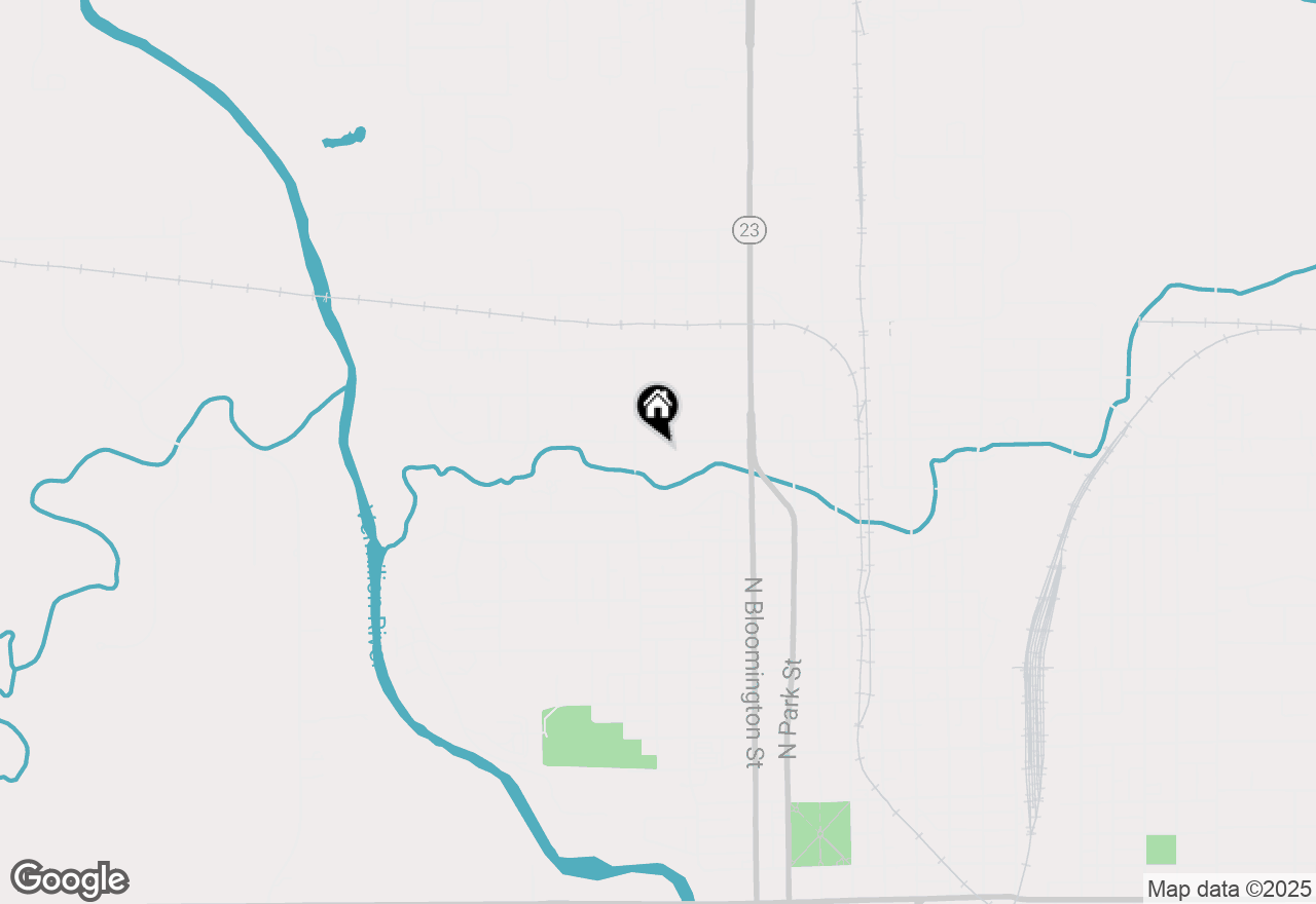 Map of 143 W 1st Street, Streator, IL 61364