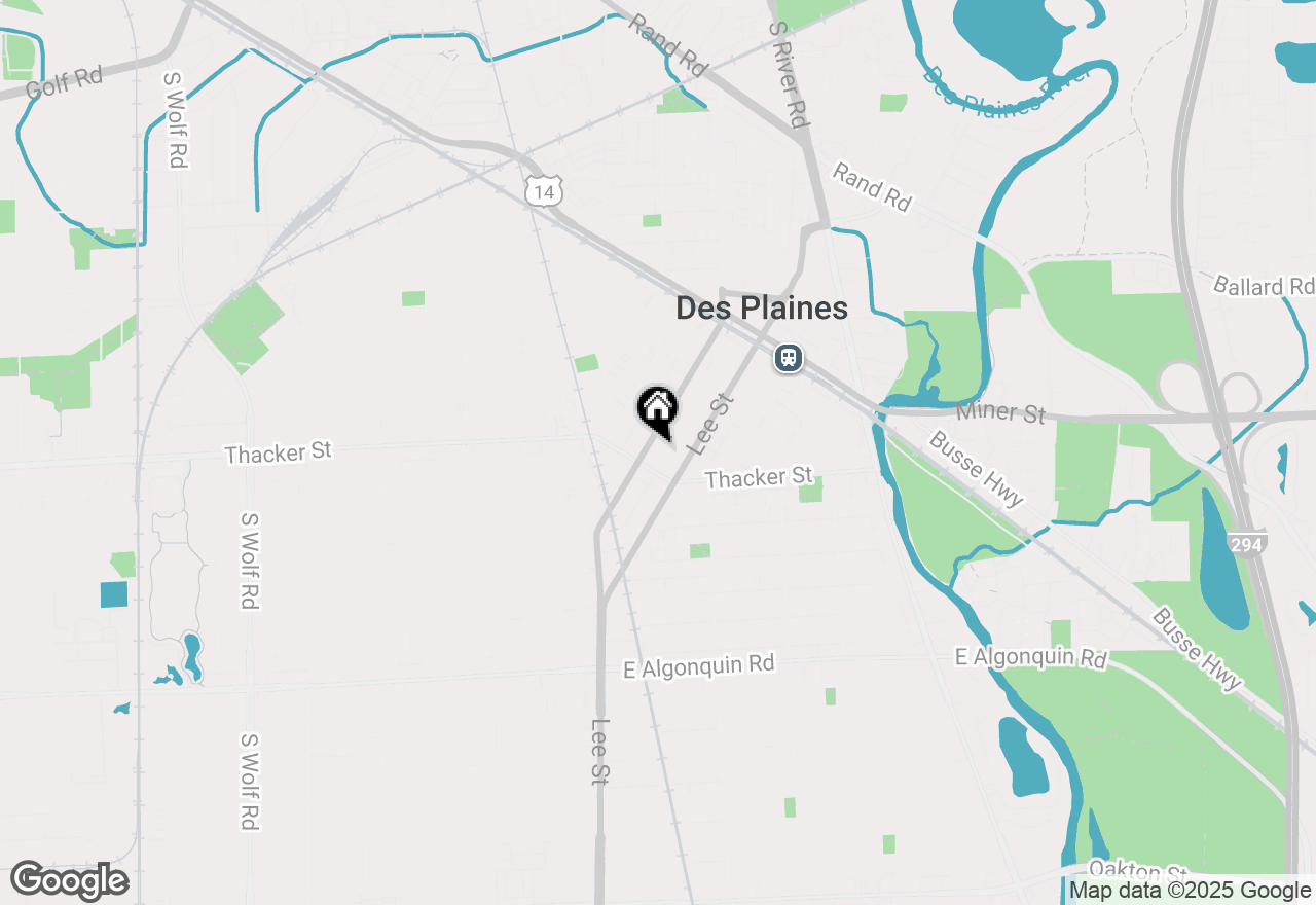 Map of 819 Graceland Avenue #506, Des Plaines, IL 60016