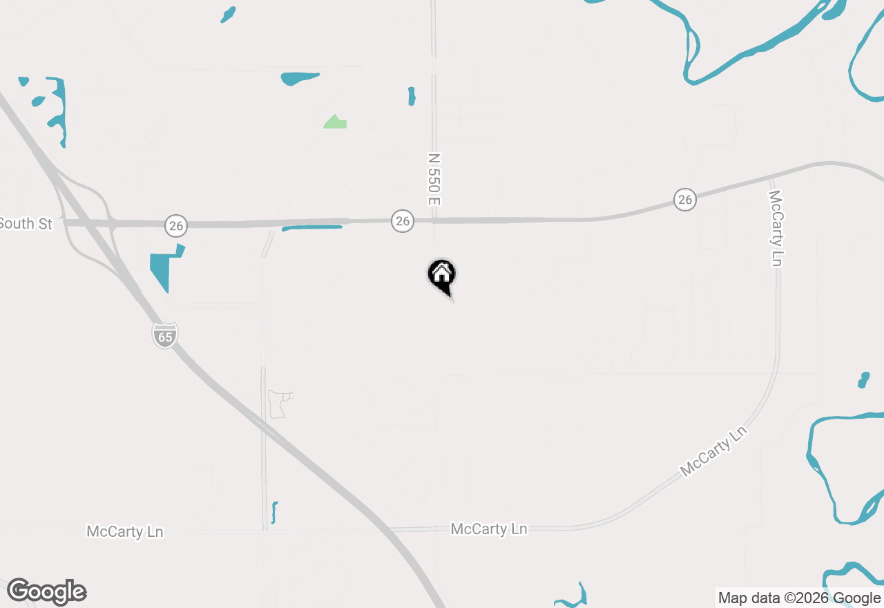 Map of 292 Blakely Drive, Lafayette, IN 47905