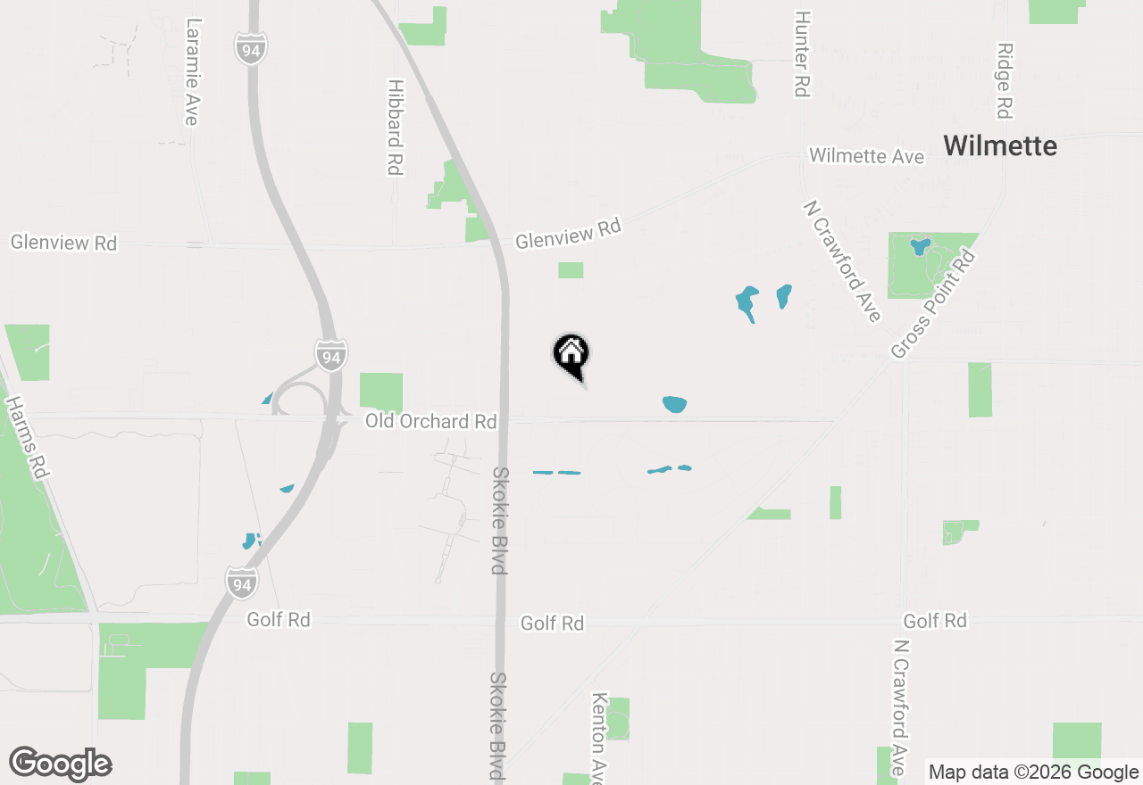 Map of 10115 Old Orchard Court #104, Skokie, IL 60076