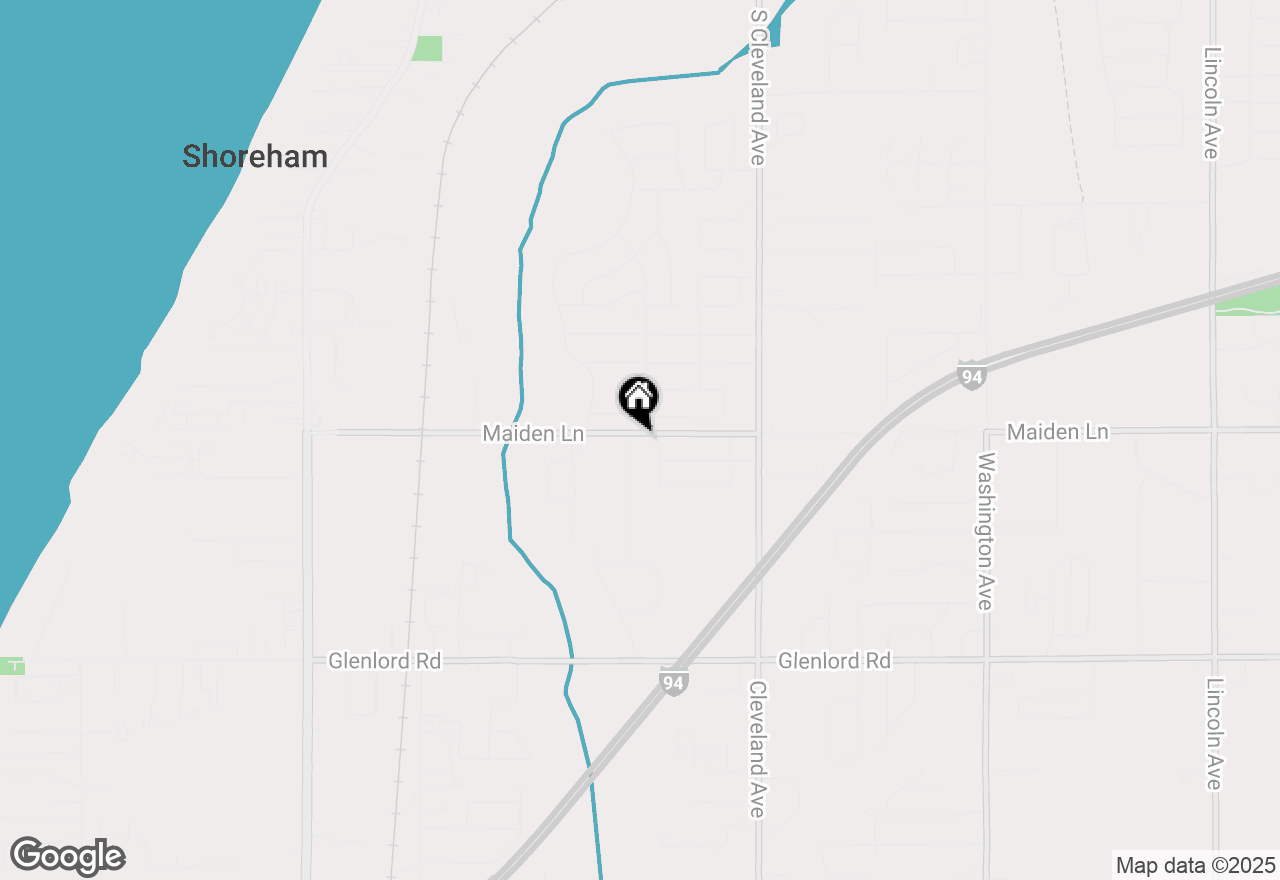 Map of 3707 Fox Crossing, St. Joseph, MI 49085