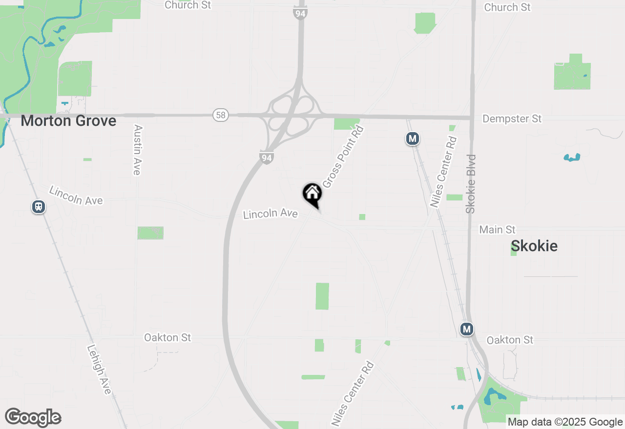 Map of 5340 Lincoln Avenue, Skokie, IL 60077