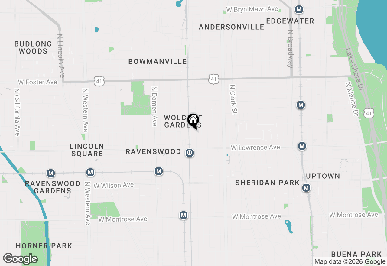 Map of 4853 N Ravenswood Avenue #3, Chicago, IL 60640