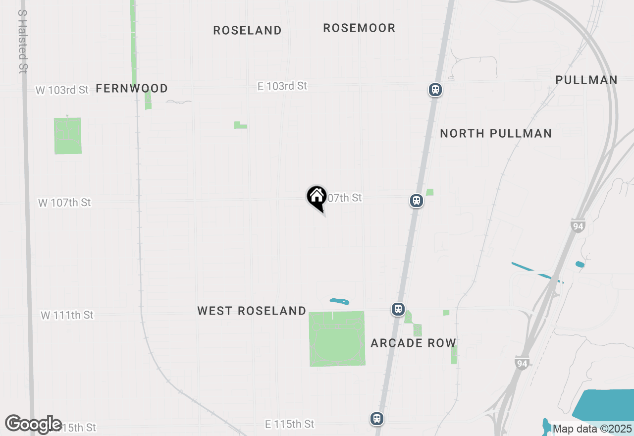 Map of 10742 S Prairie Avenue, Chicago, IL 60628
