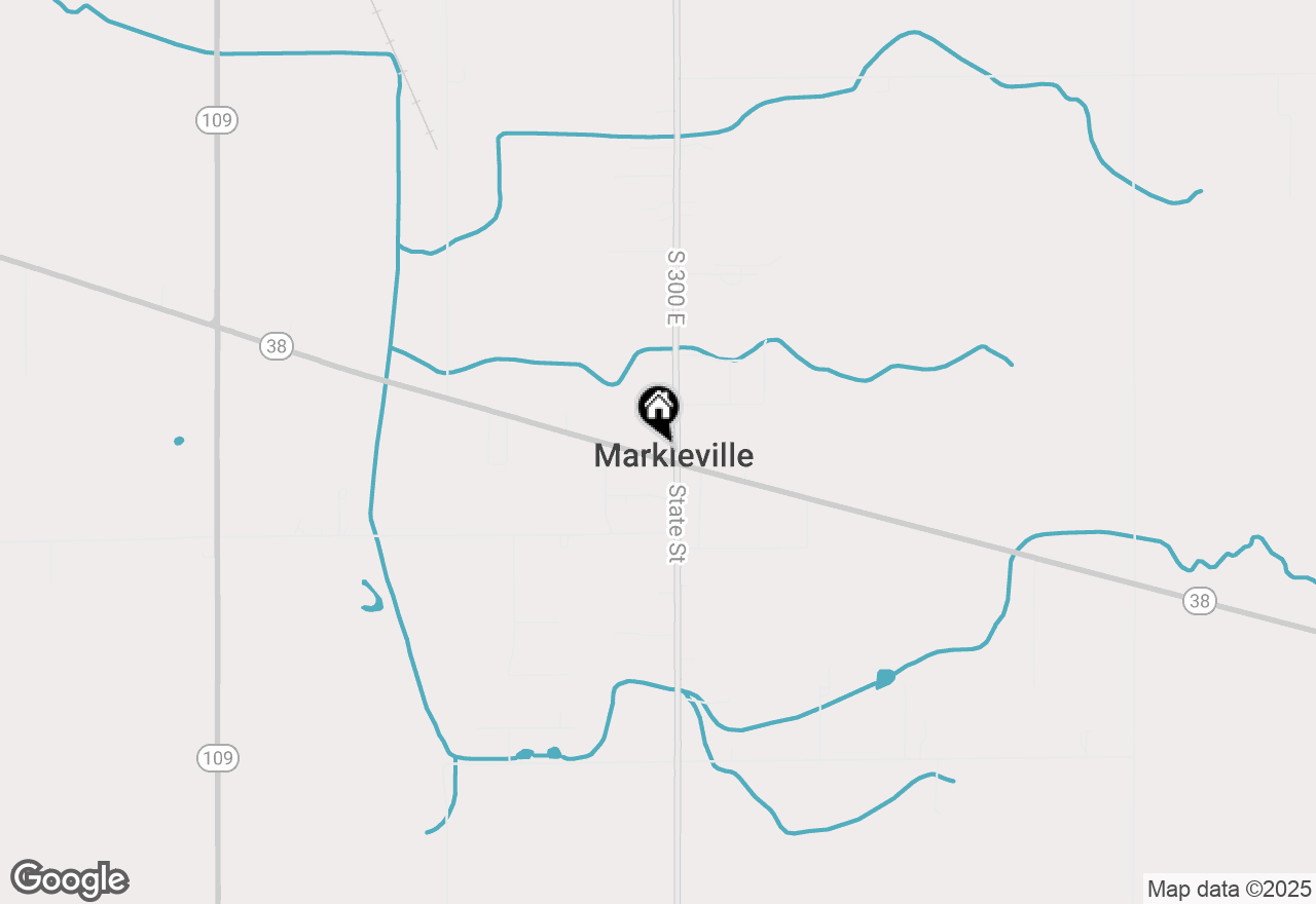 Map of 11 W Main Street, Markleville, IN 46056