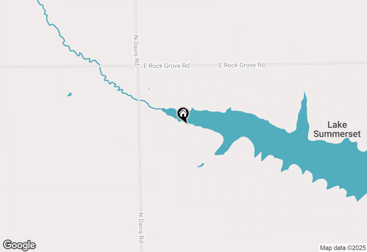 Map of 22 Delburne Drive, Davis, IL 61019