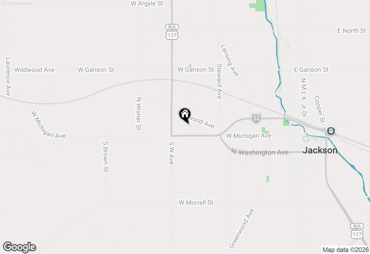 Map of 806 W Michigan Avenue #108W, Jackson, MI 49202