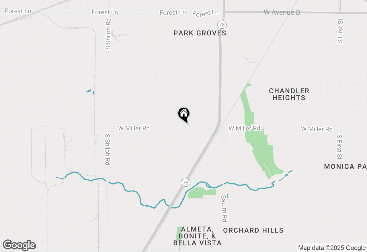 Map of 1916 Melody Lane, Garland, TX 75042